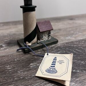 Spoontiques Wooden Folk collection Cape Hatteras Lighthouse Figurine